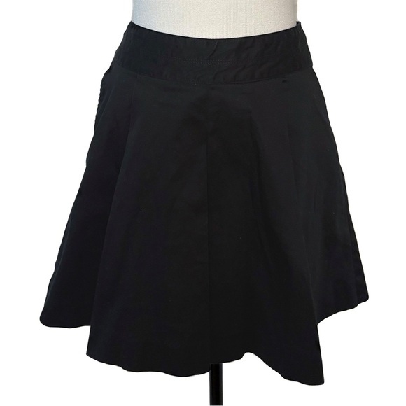 H&M Mini Skirt | Black, Pleated, Lined - Picture 1 of 7